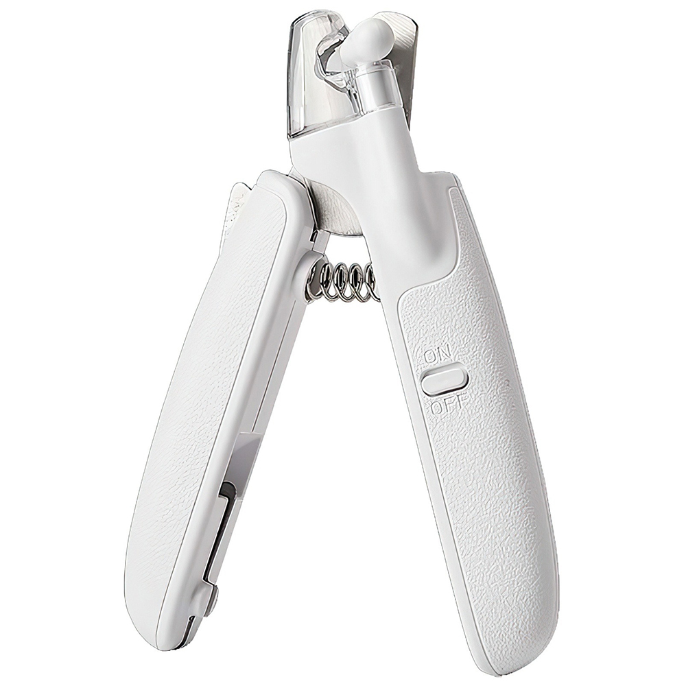 Cleste unghii PETKIT Pet Clipper, LED, 21 x 5.8 cm, alb