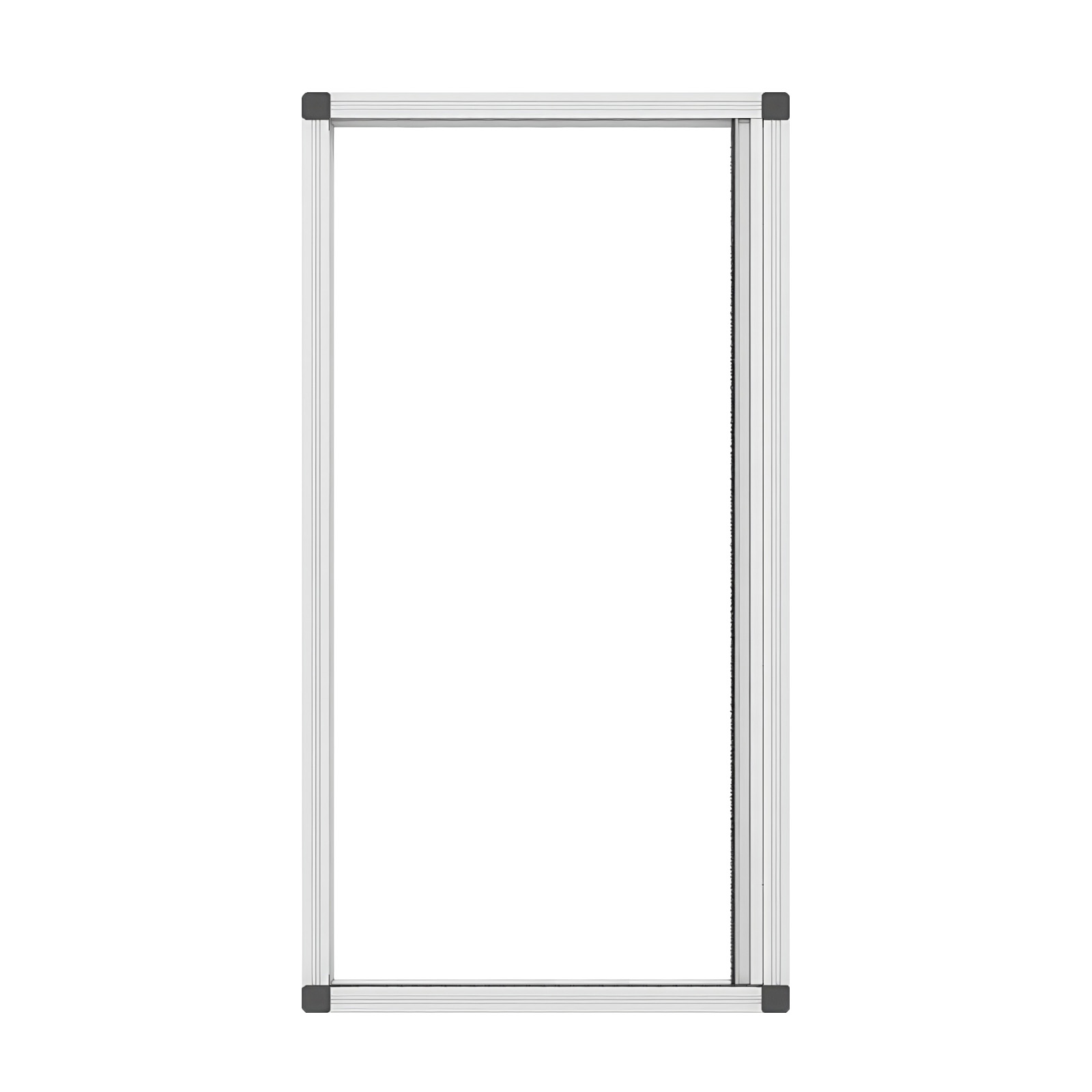Plasa tantari, PVC, aluminiu, 116 x 116 cm, alb
