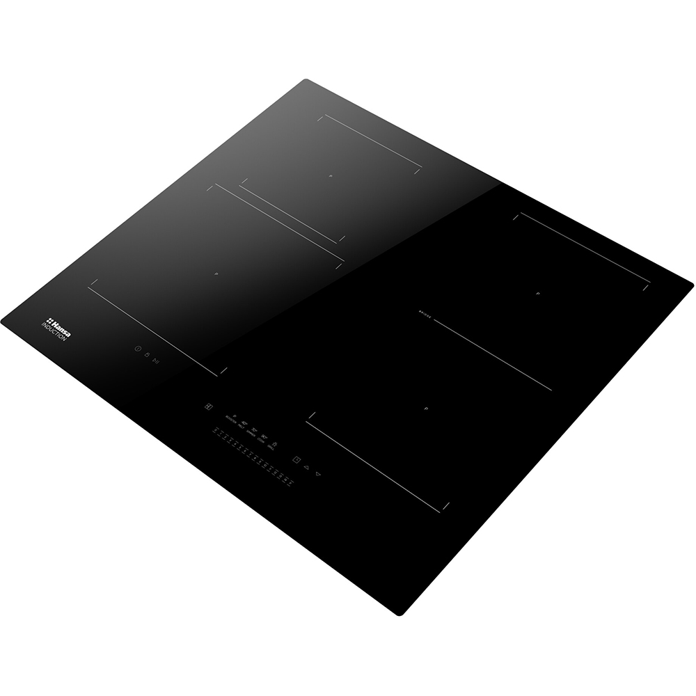 Plita incorporabila HANSA BHI676062, Inductie, 4 arzatoare, Touch control, negru