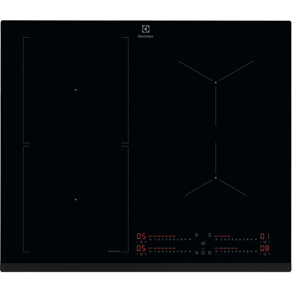 Plita incorporabila ELECTROLUX EIS62453, Inductie, 4 arzatoare, Touch control, negru