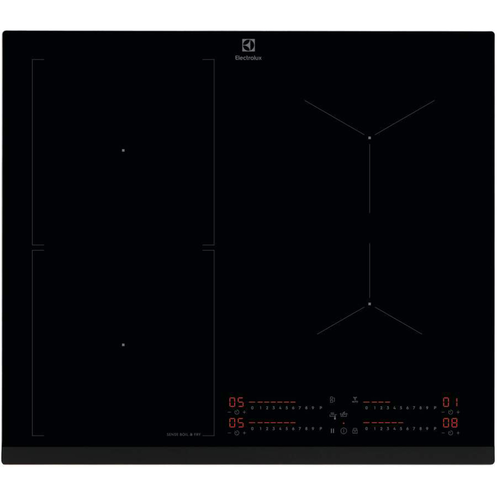 Plita incorporabila ELECTROLUX EIS67453, Inductie, 4 arzatoare, Touch control, negru