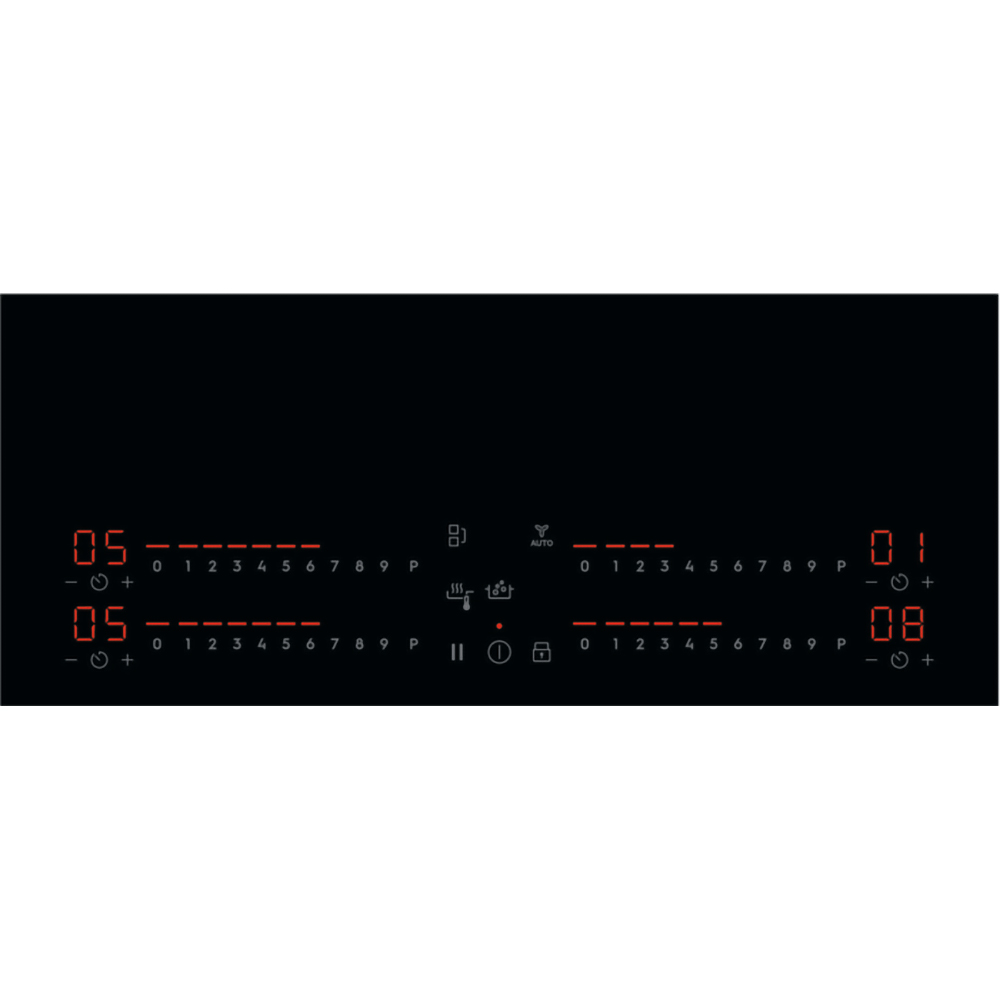 Plita incorporabila ELECTROLUX EIS67453, Inductie, 4 arzatoare, Touch control, negru