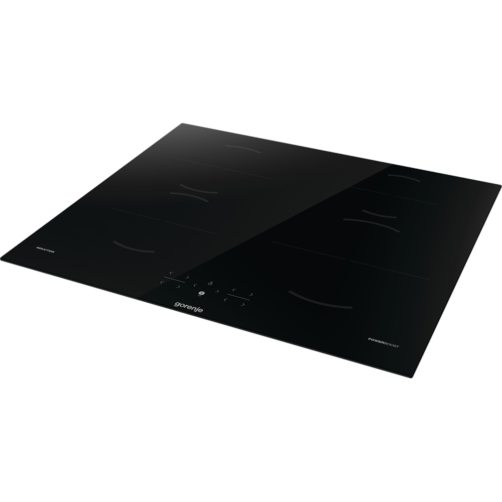Plita incorporabila GORENJE GI6401BSC, Inductie, 4 arzatoare, Touch Control, negru
