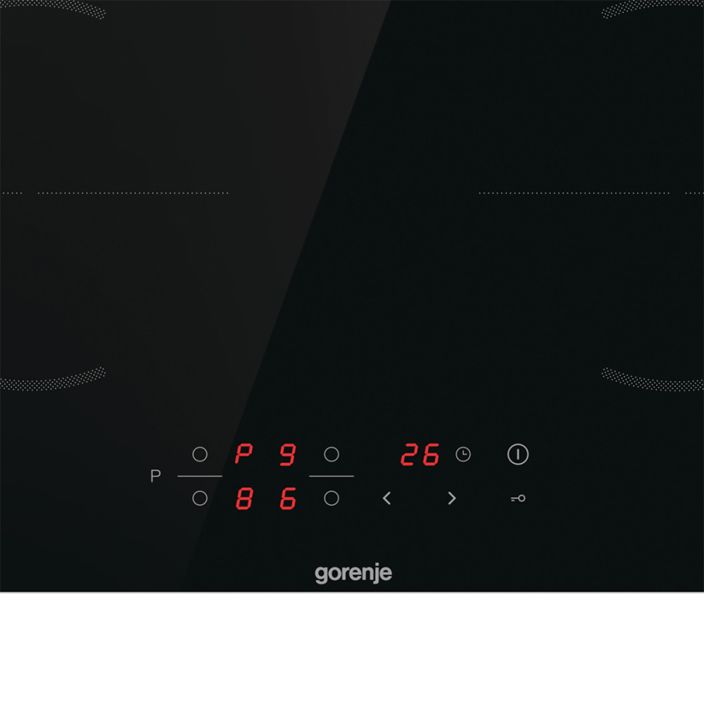 Plita incorporabila GORENJE GI6401BSCE, Inductie, 4 arzatoare, Touch Control, negru