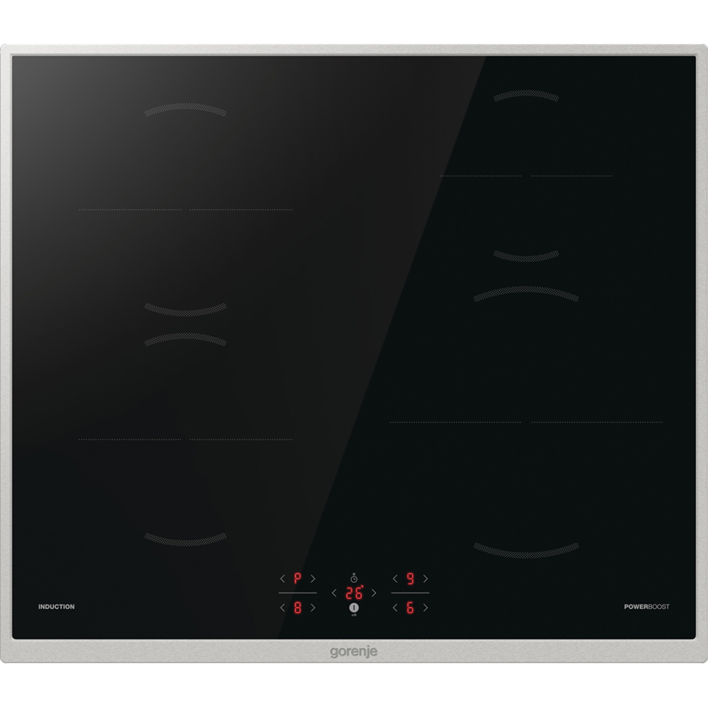 Plita incorporabila GORENJE GI6401BX, Inductie, 4 arzatoare, Touch Control, negru