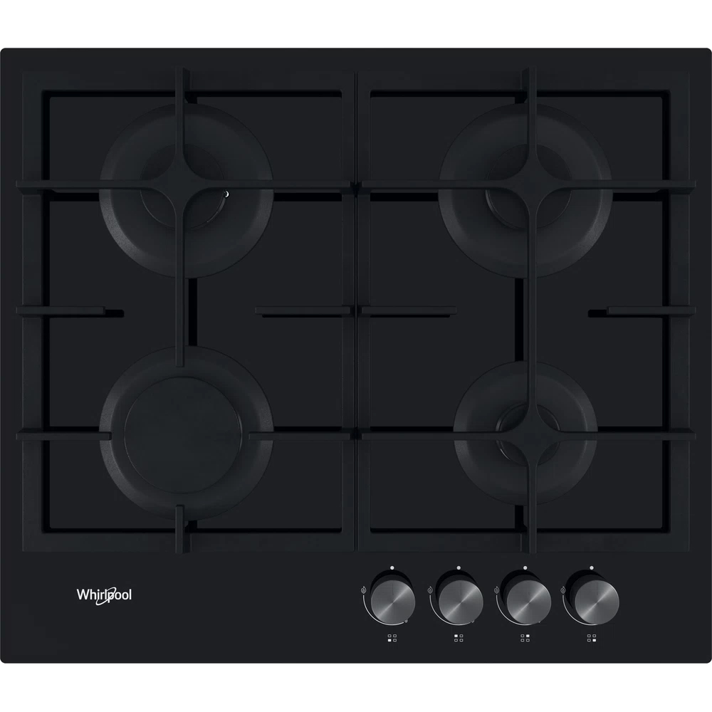Plita incorporabila WHIRLPOOL GOS 6415/NB1, Gaz, 4 arzatoare, negru