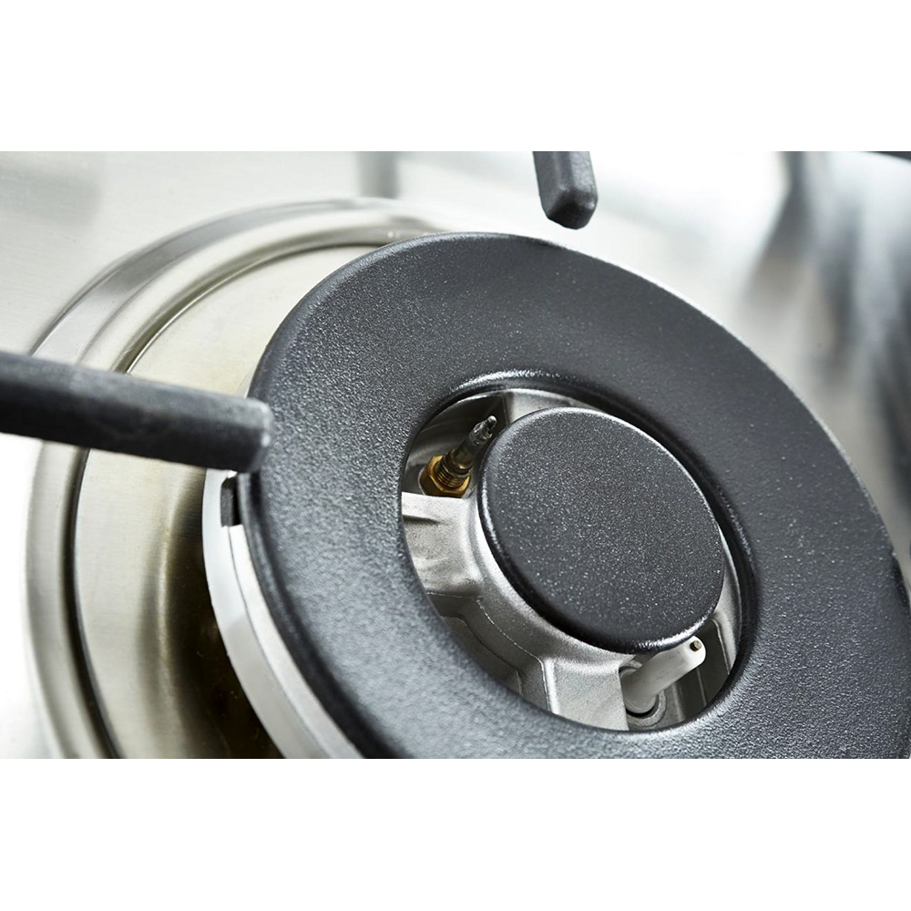 Plita incorporabila GORENJE GW642ABX, Gaz, 4 arzatoare, Wok, inox