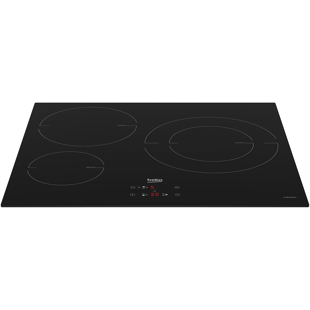 Plita incorporabila BEKO HII63402MT, inductie, 3 arzatoare, Touch Control, negru