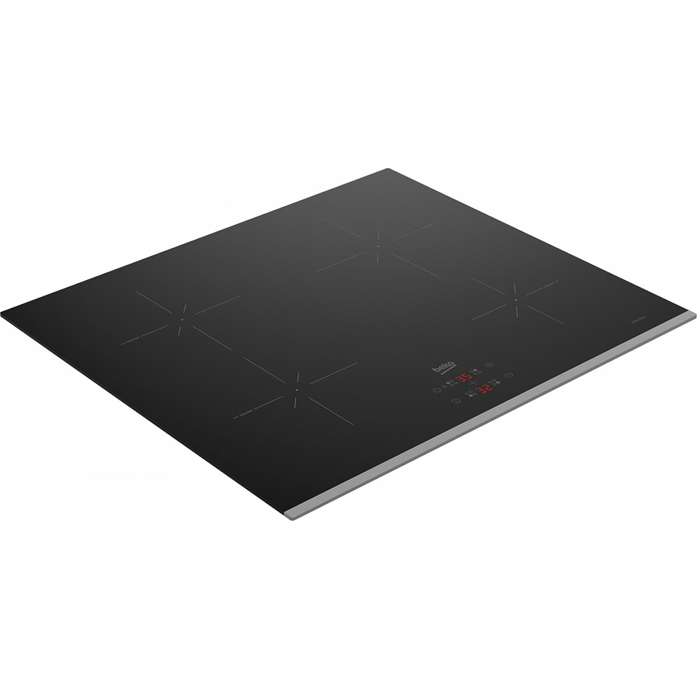 Plita incorporabila BEKO HII64401SMTX, inductie, 4 arzatoare, Touch Control, negru