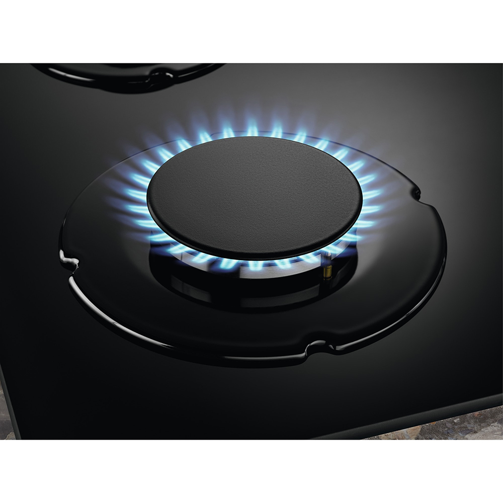 Plita incorporabila ELECTROLUX KGG6407K, Gaz, 4 arzatoare, negru