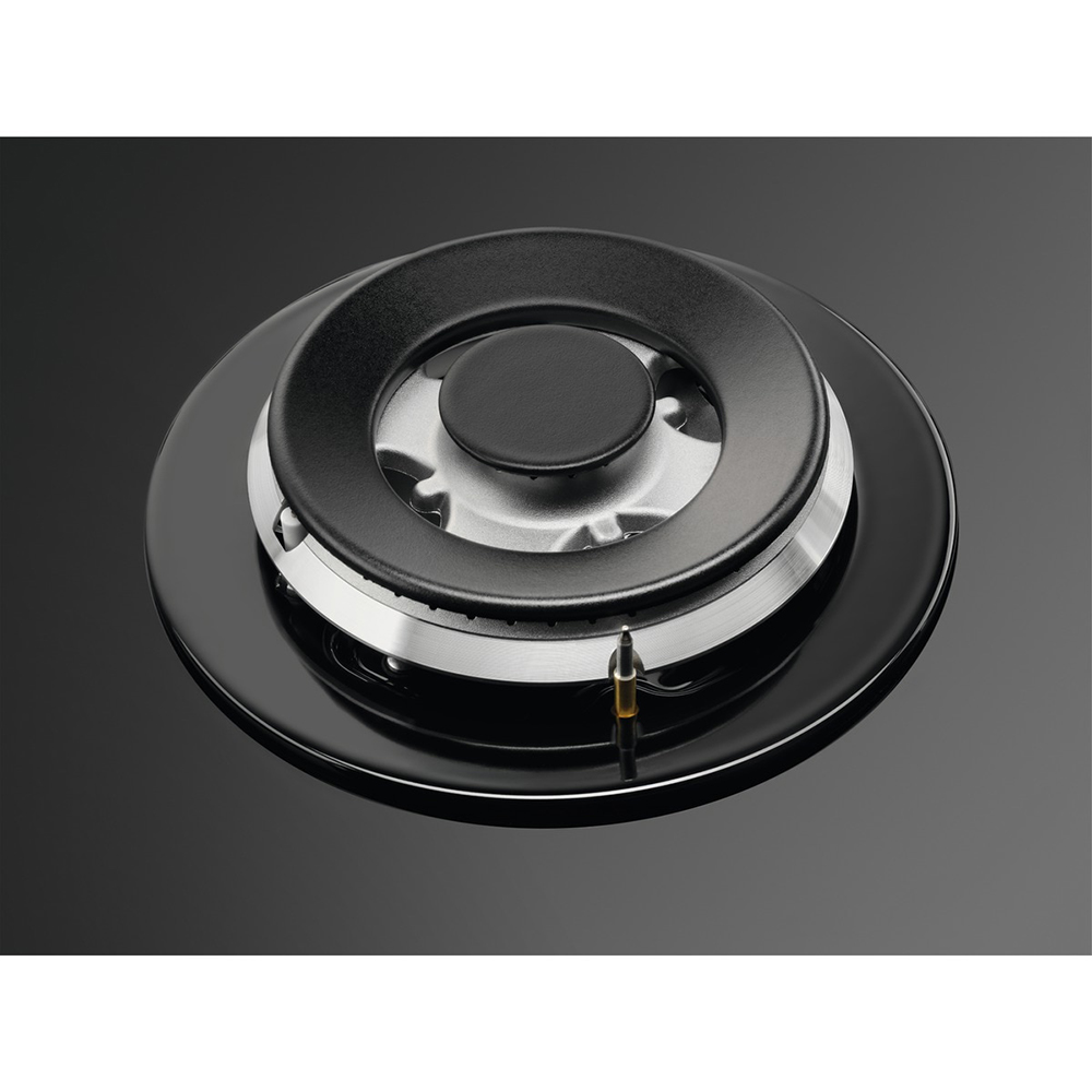 Plita incorporabila ELECTROLUX KGG6456K, Gaz, 4 arzatoare, Wok, negru