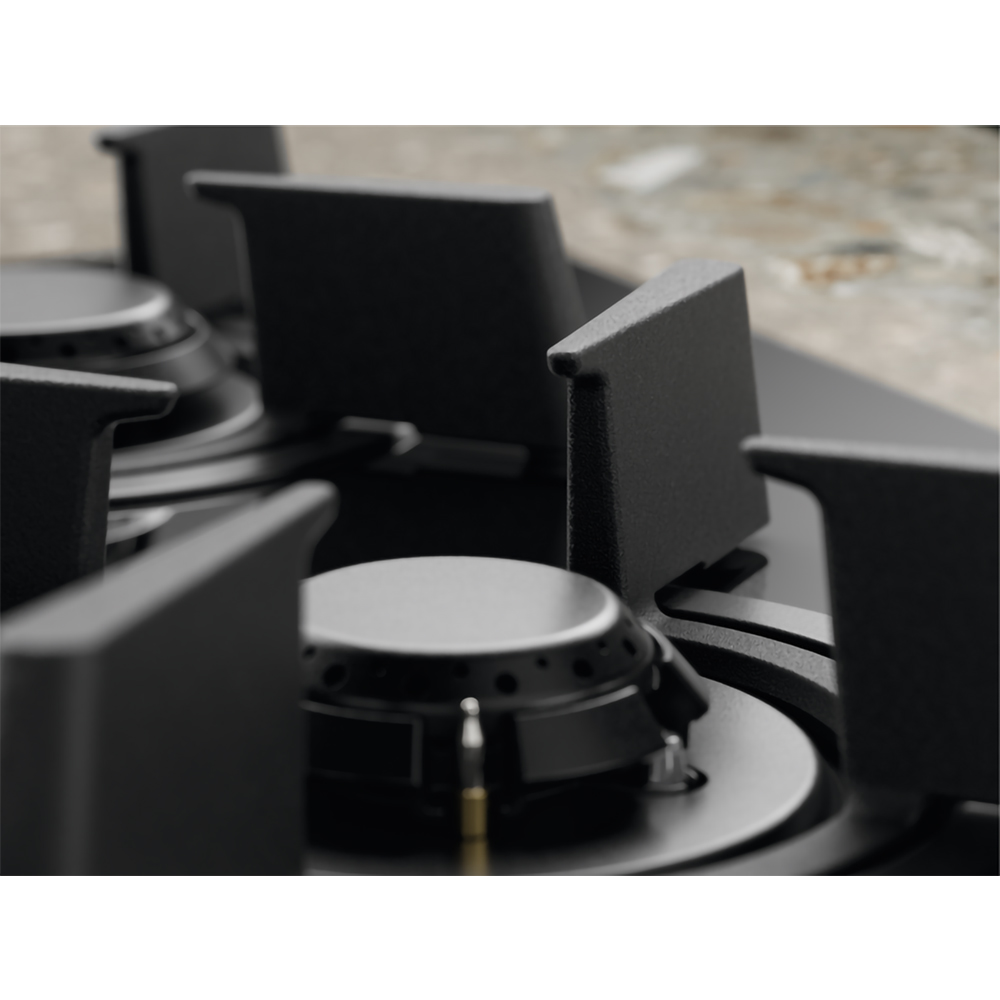 Plita incorporabila ELECTROLUX KGG753753K, Gaz, 5 arzatoare, negru
