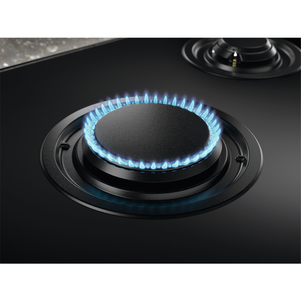 Plita incorporabila ELECTROLUX KGG753753K, Gaz, 5 arzatoare, negru