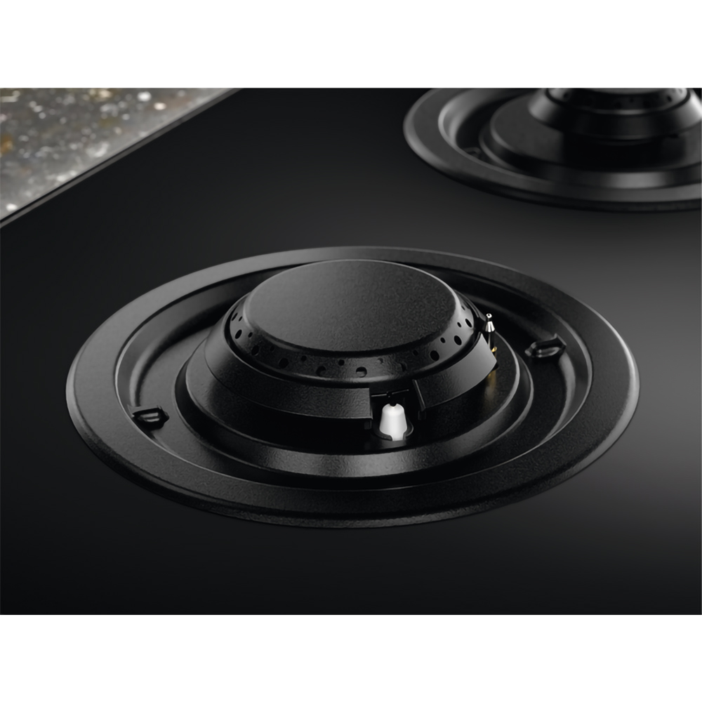 Plita incorporabila ELECTROLUX KGG753753K, Gaz, 5 arzatoare, negru