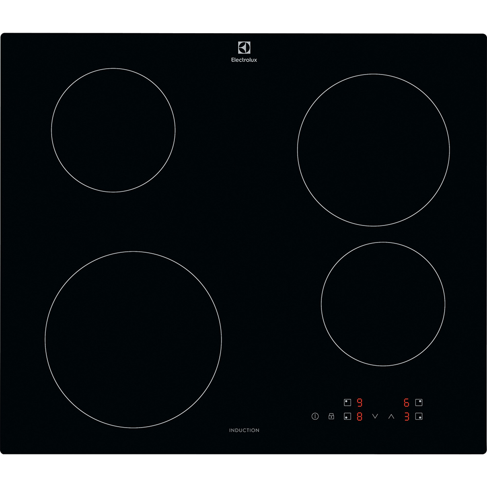 Plita incorporabila ELECTROLUX LIB60424CK, Inductie, 4 arzatoare, Touch control, negru