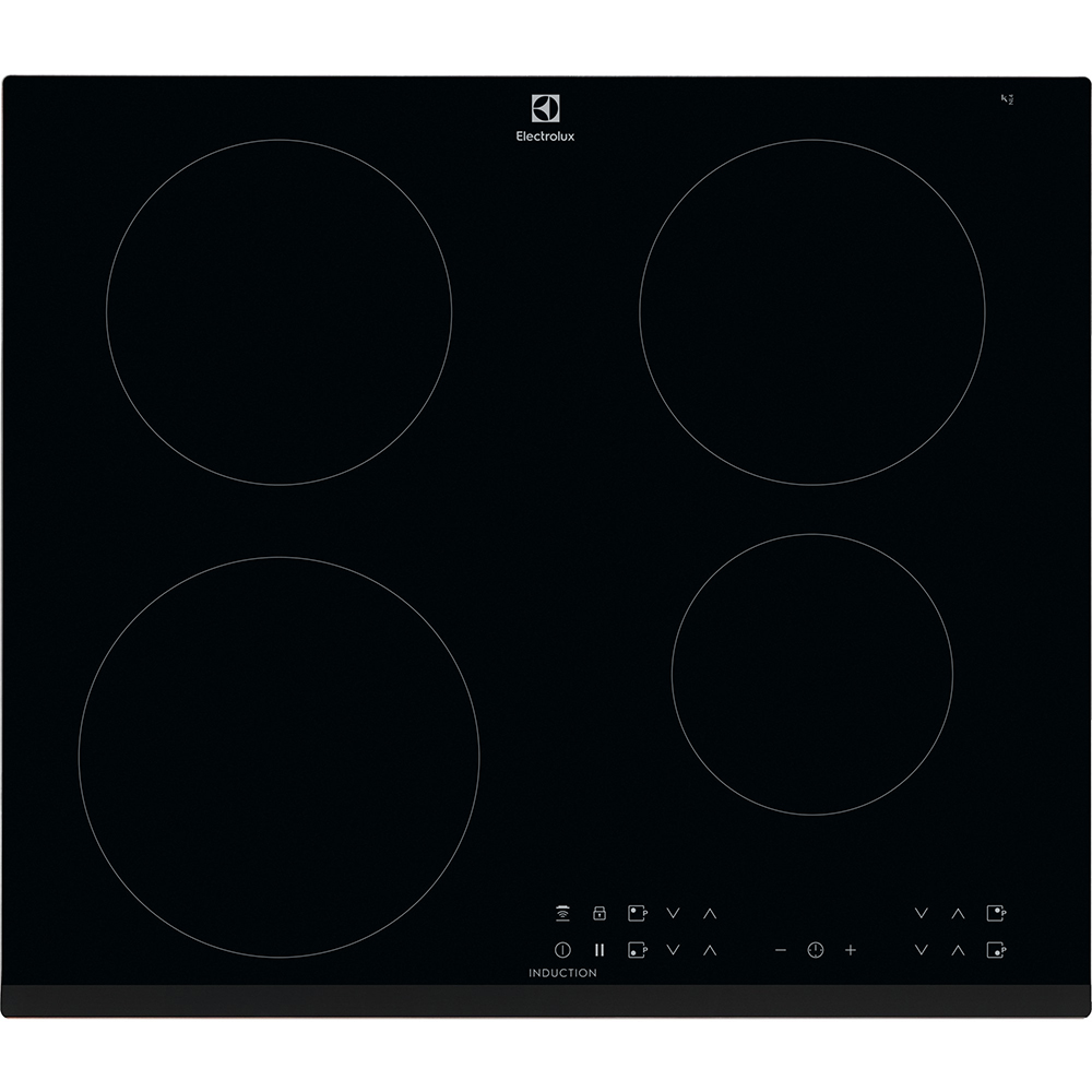 Plita incorporabila ELECTROLUX LIR60433B, Inductie, 4 arzatoare, Touch Control, negru