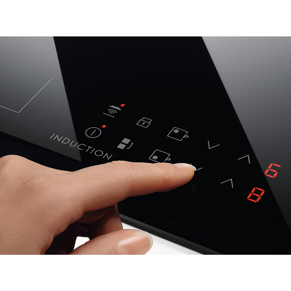 Plita incorporabila ELECTROLUX Domino LIT30230C, Inductie, 2 arzatoare, Touch Control, negru
