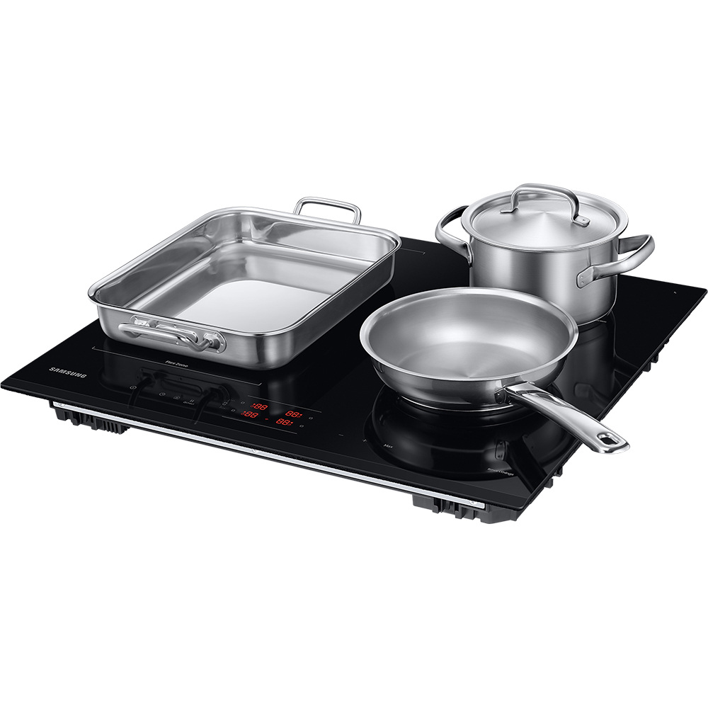 Plita incorporabila SAMSUNG NZ64B5045GK/U2, Inductie, 4 arzatoare, Touch control, negru