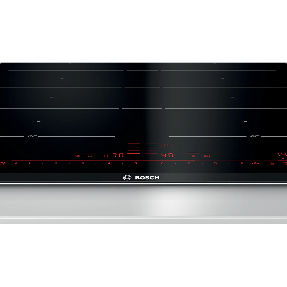 Plita incorporabila BOSCH PXY675DC1E, Inductie, 4 arzatoare, Touch Control, negru