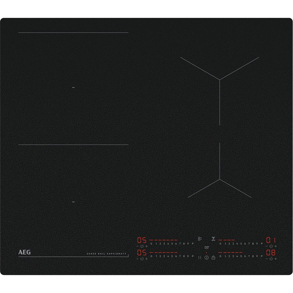 Plita incorporabila AEG TI64IB10IZ, Inductie, 4 arzatoare, Touch Control, negru