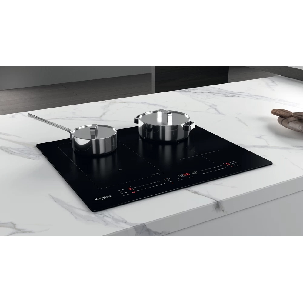 Plita incorporabila WHIRLPOOL WL S7960 NE, Inductie, 4 arzatoare, Touch Control, negru