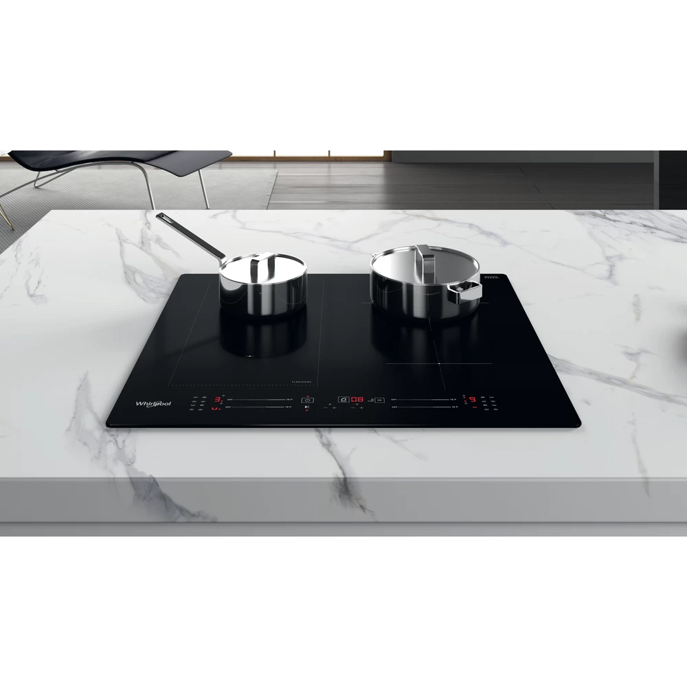 Plita incorporabila WHIRLPOOL WL S7960 NE, Inductie, 4 arzatoare, Touch Control, negru