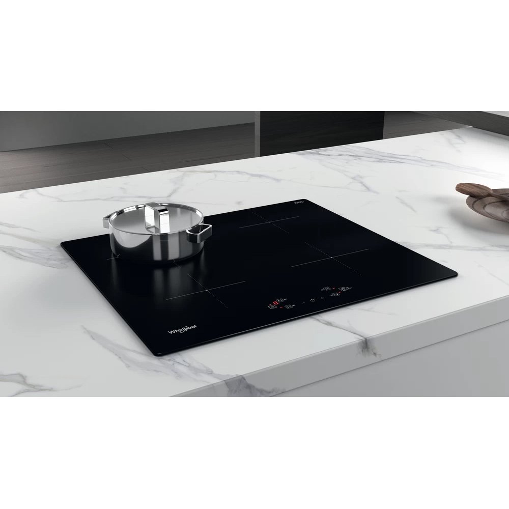 Plita incorporabila WHIRLPOOL WS Q2160 NE, Inductie, 4 arzatoare, Touch Control, negru