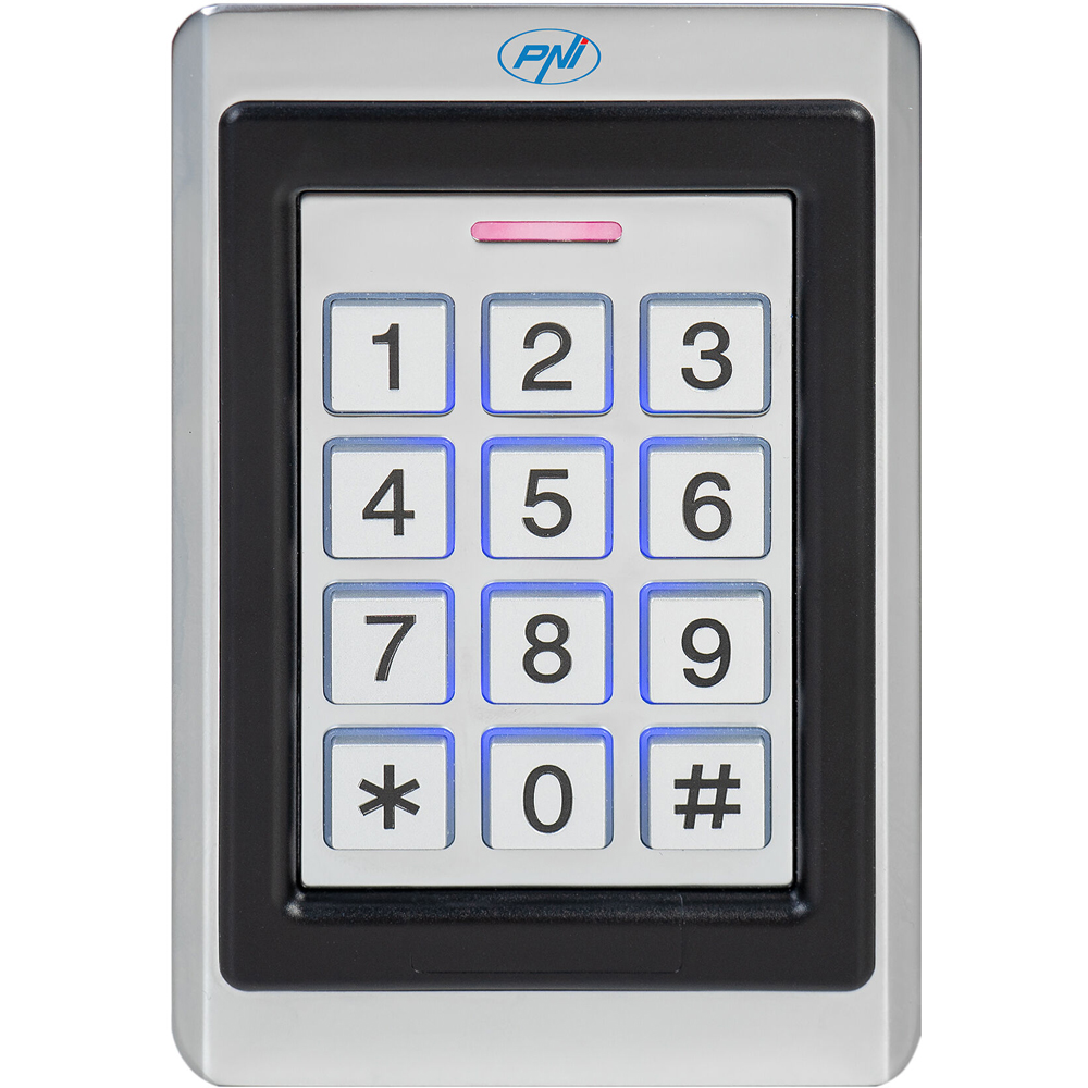Tastatura control acces PNI DK110 stand alone, exterior si interior, IP54