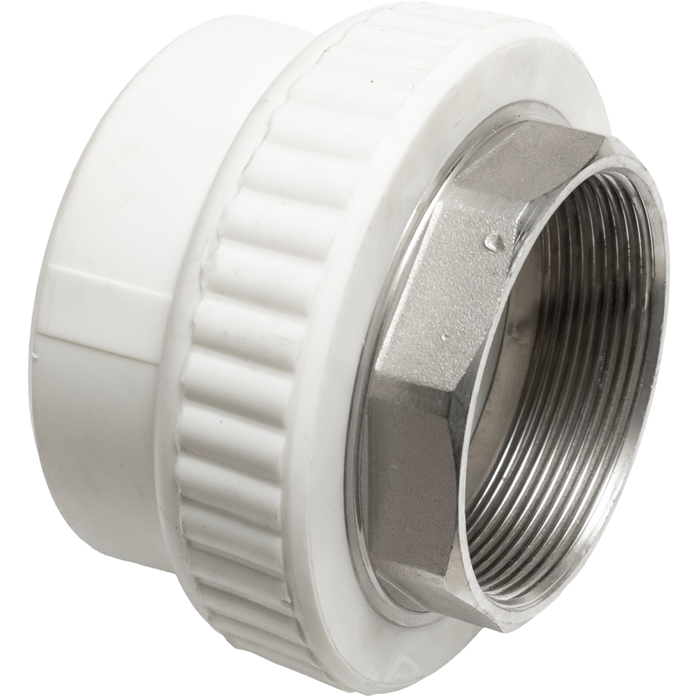 Racord hexagonal, polipropilena, 40 mm x 1 1/4", filet interior