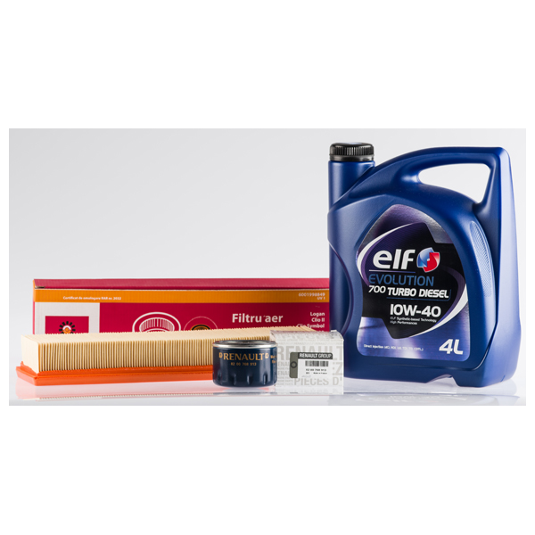 Kit schimb ulei ELF Plus pentru Renault Clio 1.5 dCi
