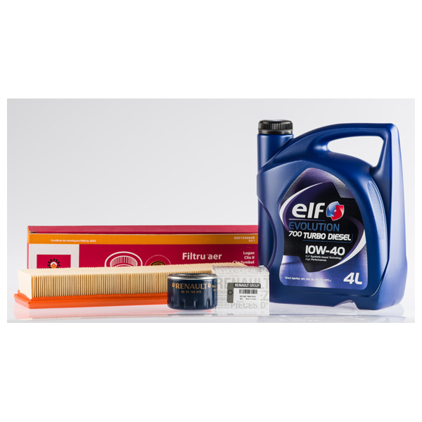 Kit schimb ulei Plus ELF pentru Renault Kangoo 1.5 dCi