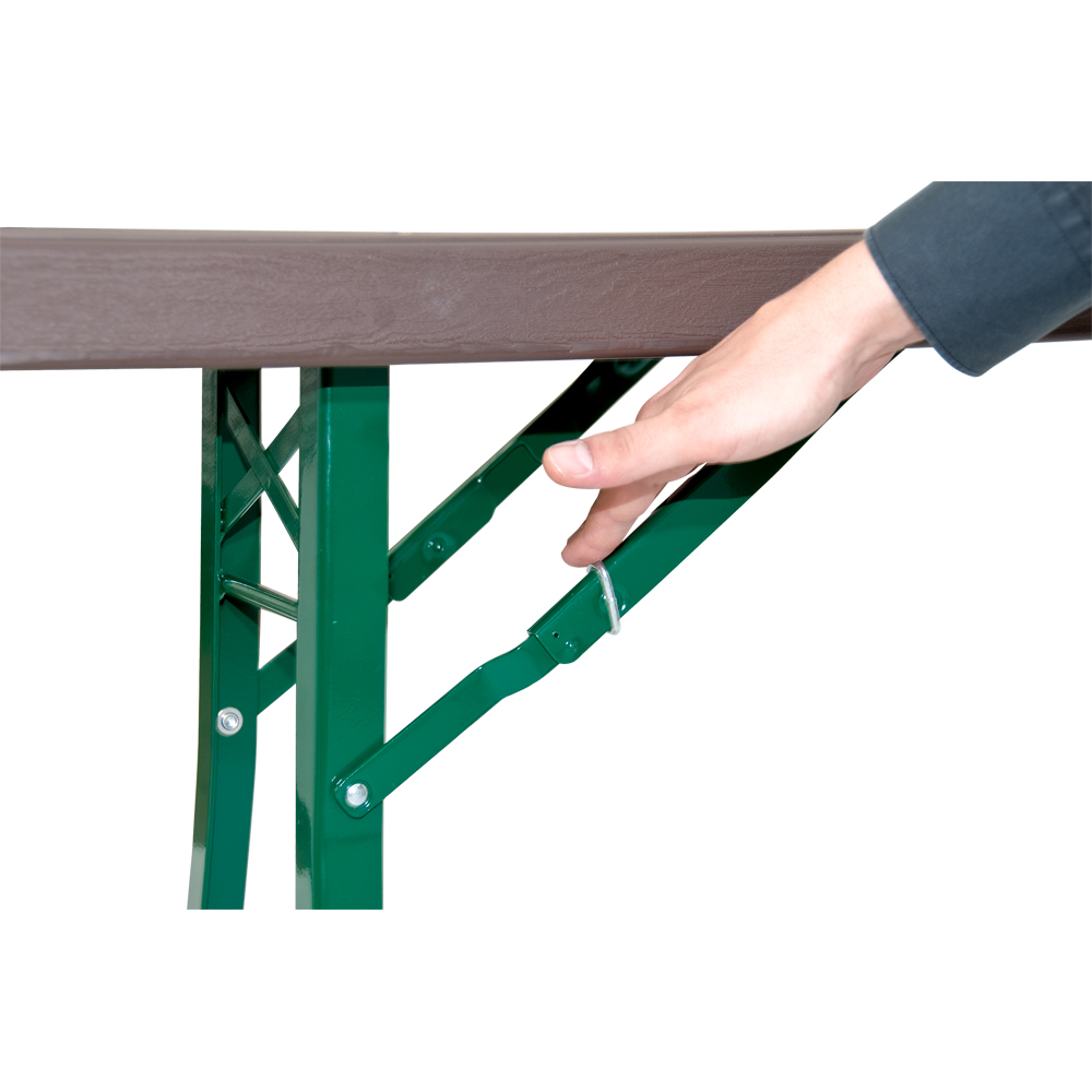 Masa terasa NEWSTORM Koln, 220 x 67 x 77 cm, maro-verde