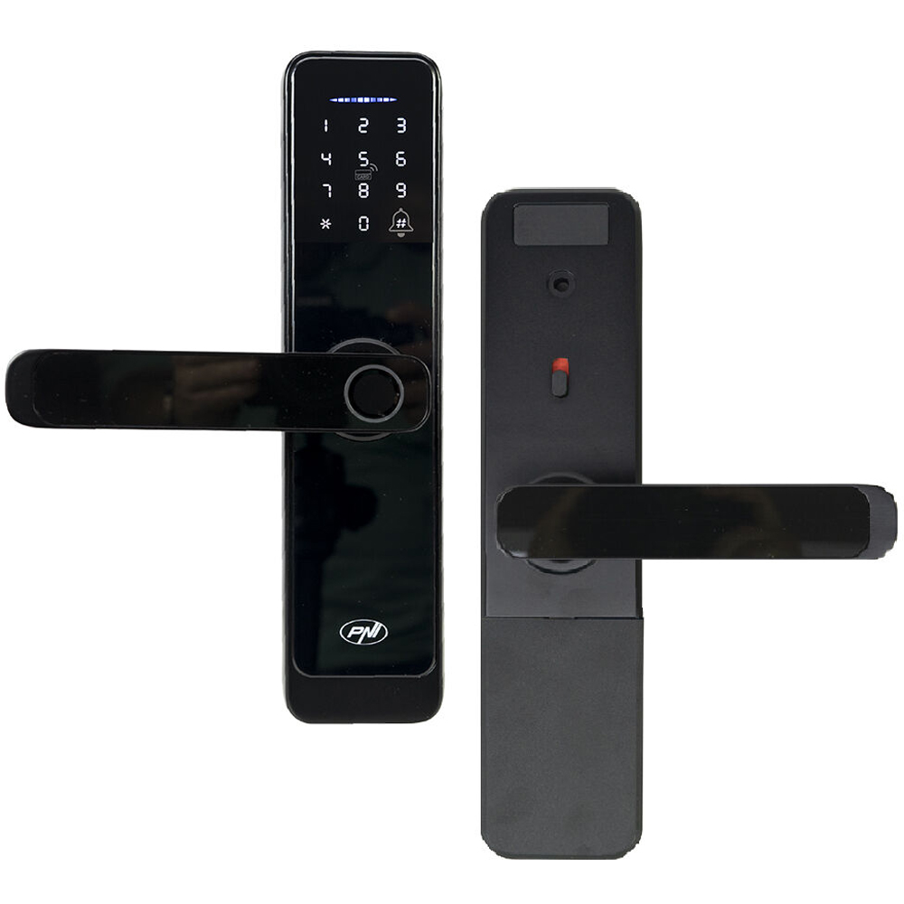Yala inteligenta PNI SafeHome PTY6526, amprenta, cod, tag, aplicatie Tuya Smart