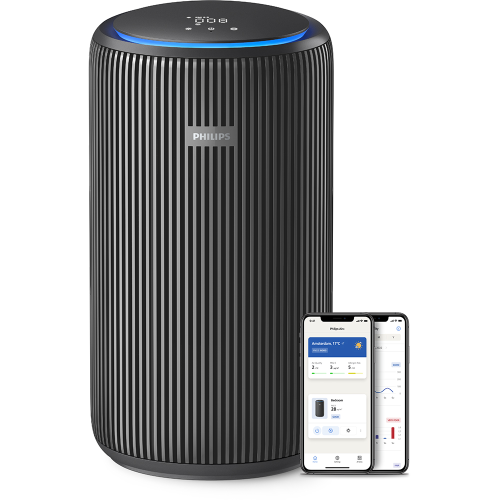 Purificator aer PHILIPS AC3221/13, 520 m3/h, Hepa, negru