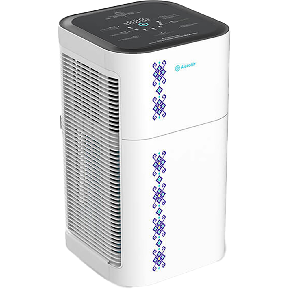 Purificator de aer ALECOAIR P80 Traditio, 5 trepte de viteza, HEPA, Wi-Fi, Lampa UV-C, alb
