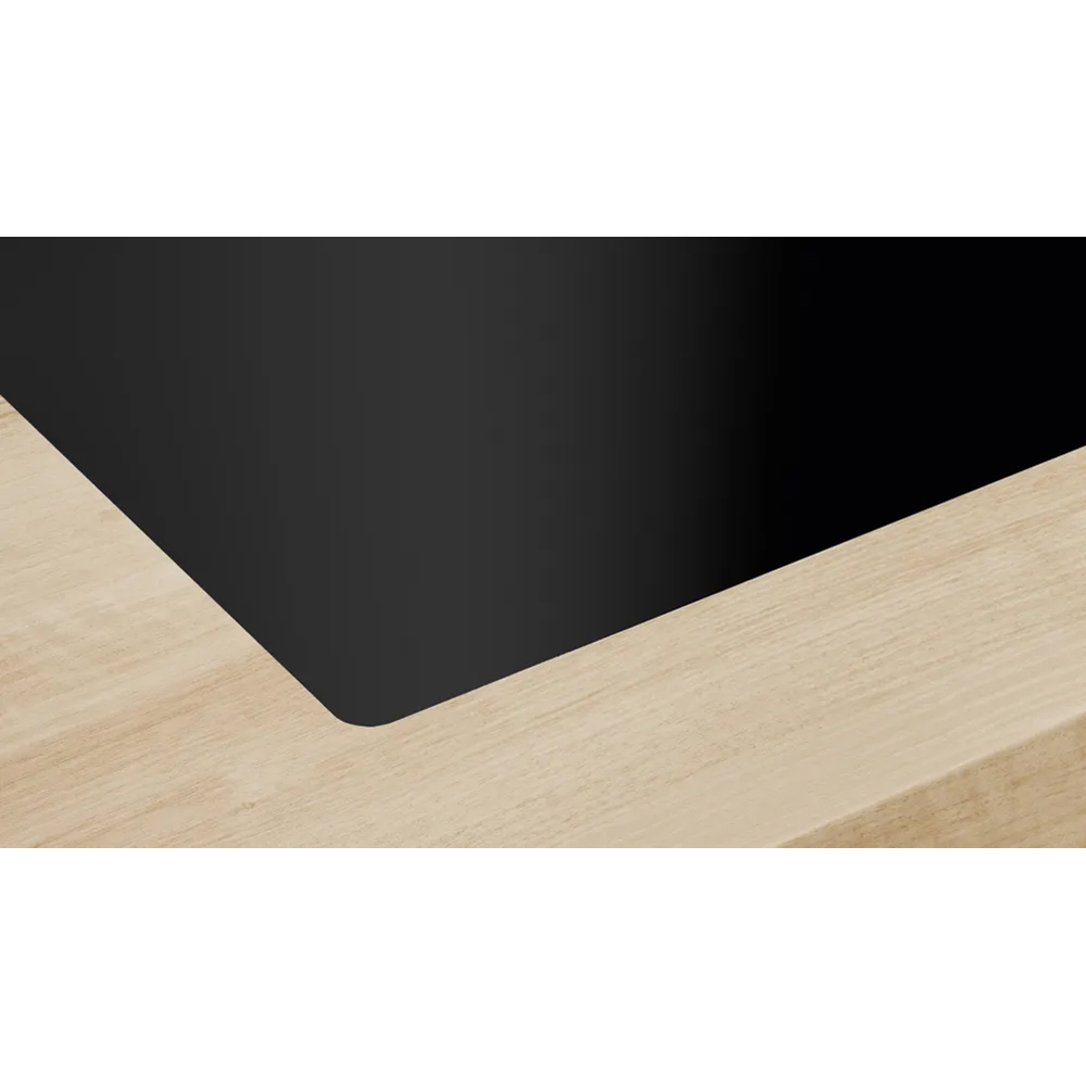 Plita incorporabila cu hota integrata BOSCH PXX801D67E, Inductie, 4 arzatoare, Touch control, negru
