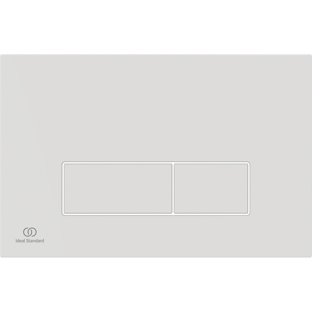 Clapeta actionare IDEAL STANDARD Oleas R0121AC, dubla actionare, alb