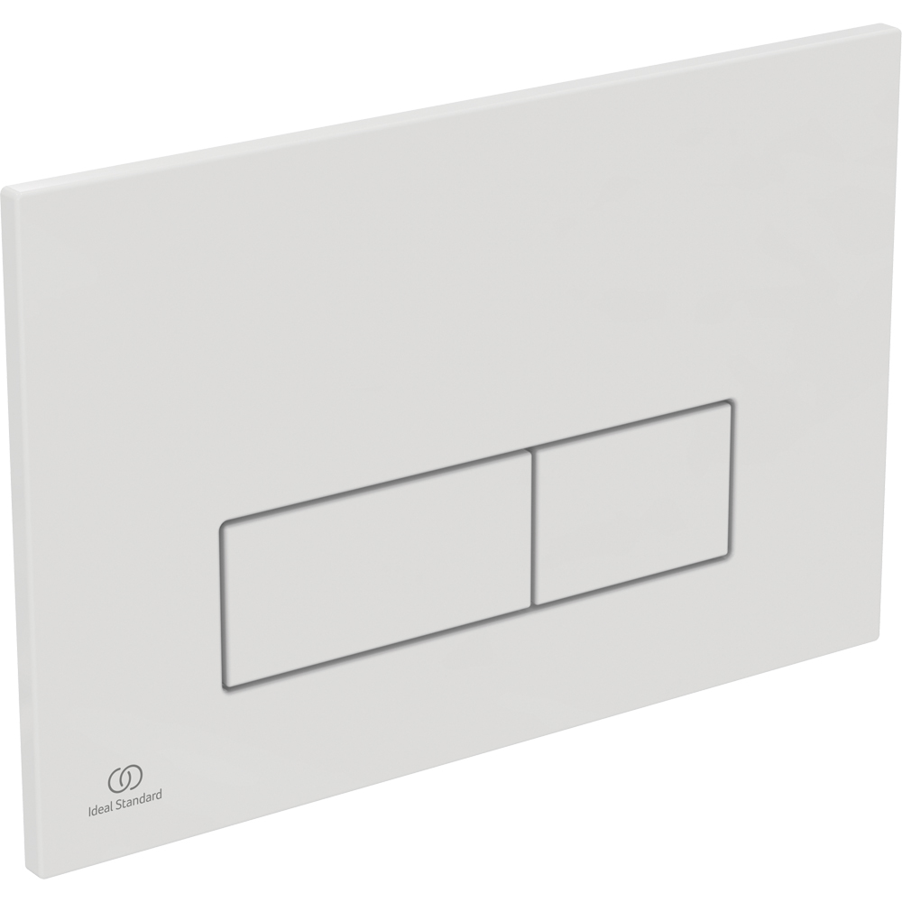 Clapeta actionare IDEAL STANDARD Oleas R0121AC, dubla actionare, alb