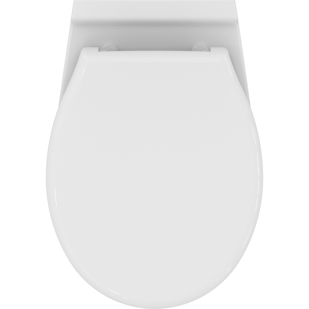 Vas WC IDEAL STANDARD Alpha R034801, ceramica, evacuare orizontala, 37 x 52.5 x 40 cm, alb