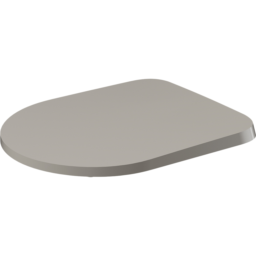 Capac WC GOODHOME Tanaro R202, inchidere lenta, duroplast, alb