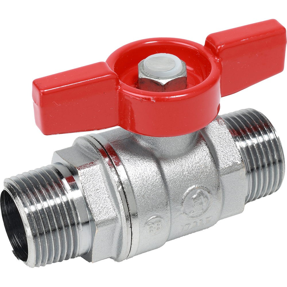Robinet cu bila GIACOMINI, fluture, 3/4", alama
