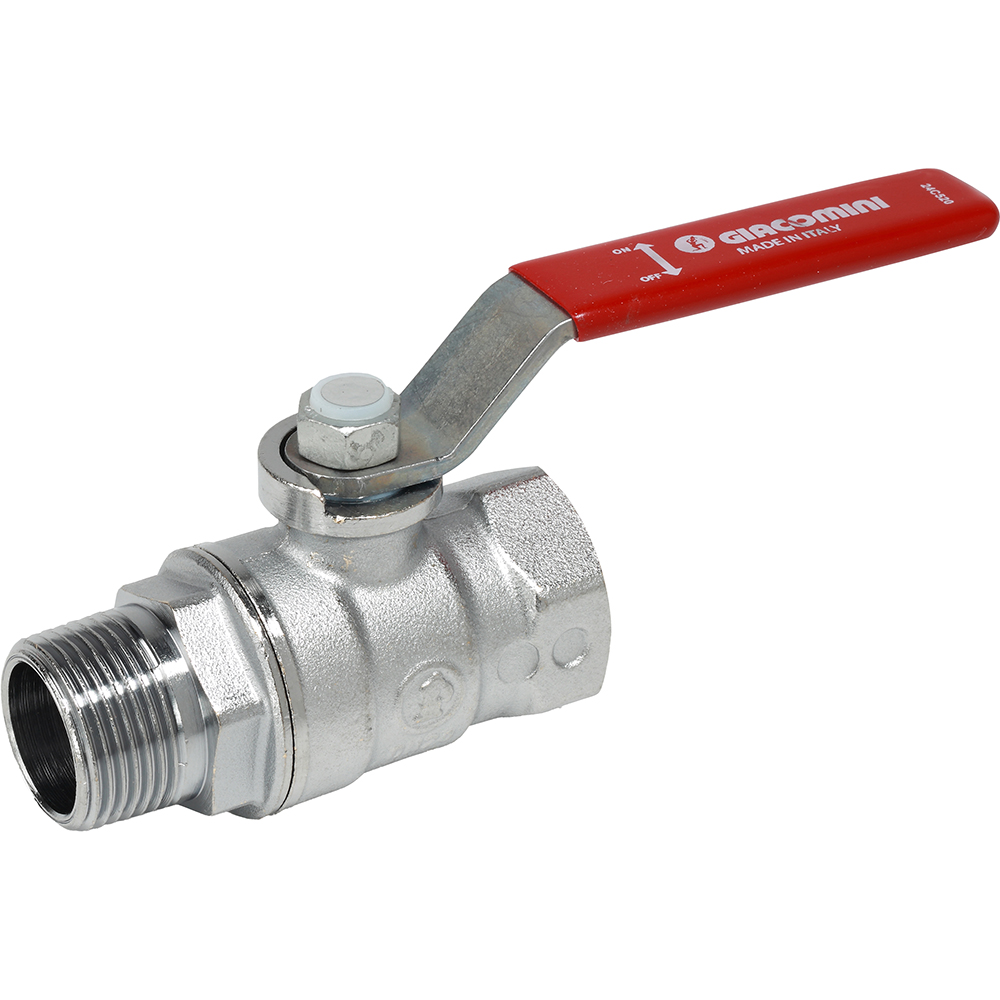 Robinet cu bila GIACOMINI, maneta, 1.1/4", alama