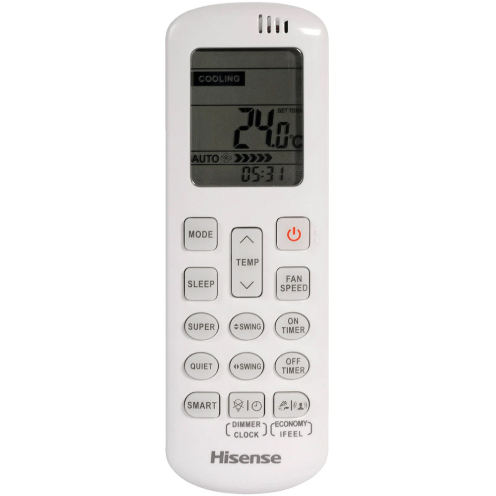 Aer conditionat HISENSE Hi-Smart, 12000 BTU,  A++/A+, Inverter, Functie Incalzire, Wi-Fi, Kit instalare inclus, alb