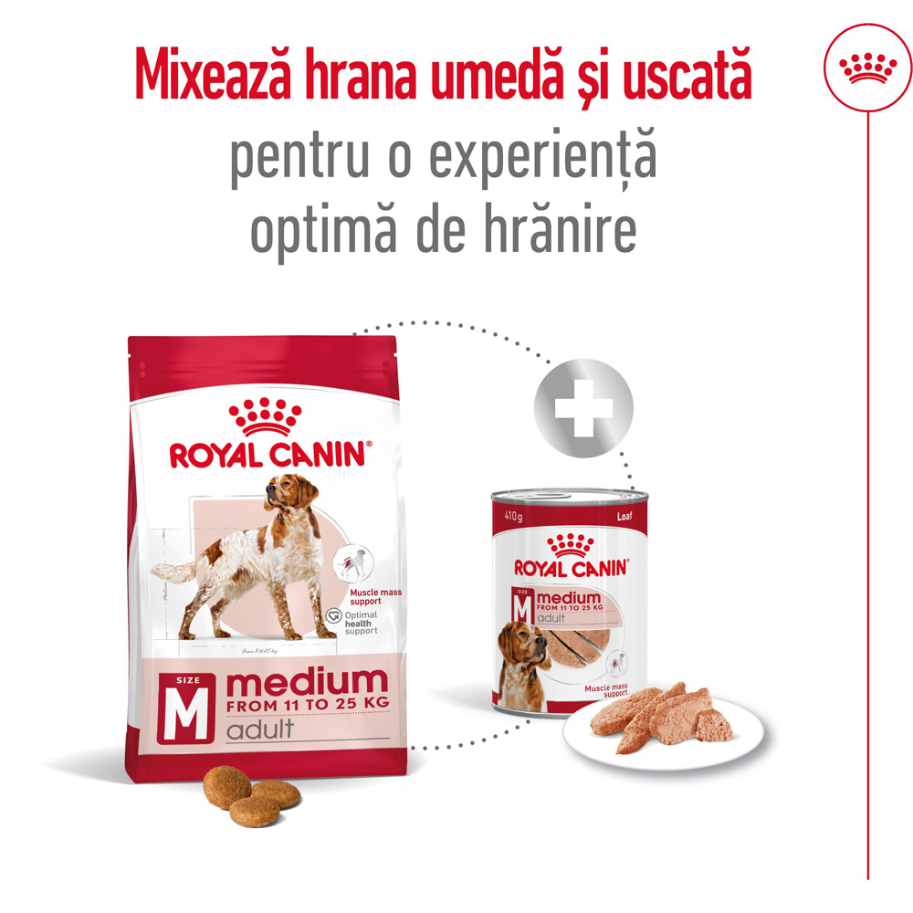 Hrana uscata pentru caini ROYAL CANIN SHN Medium, Adult, Pasare, 3 kg