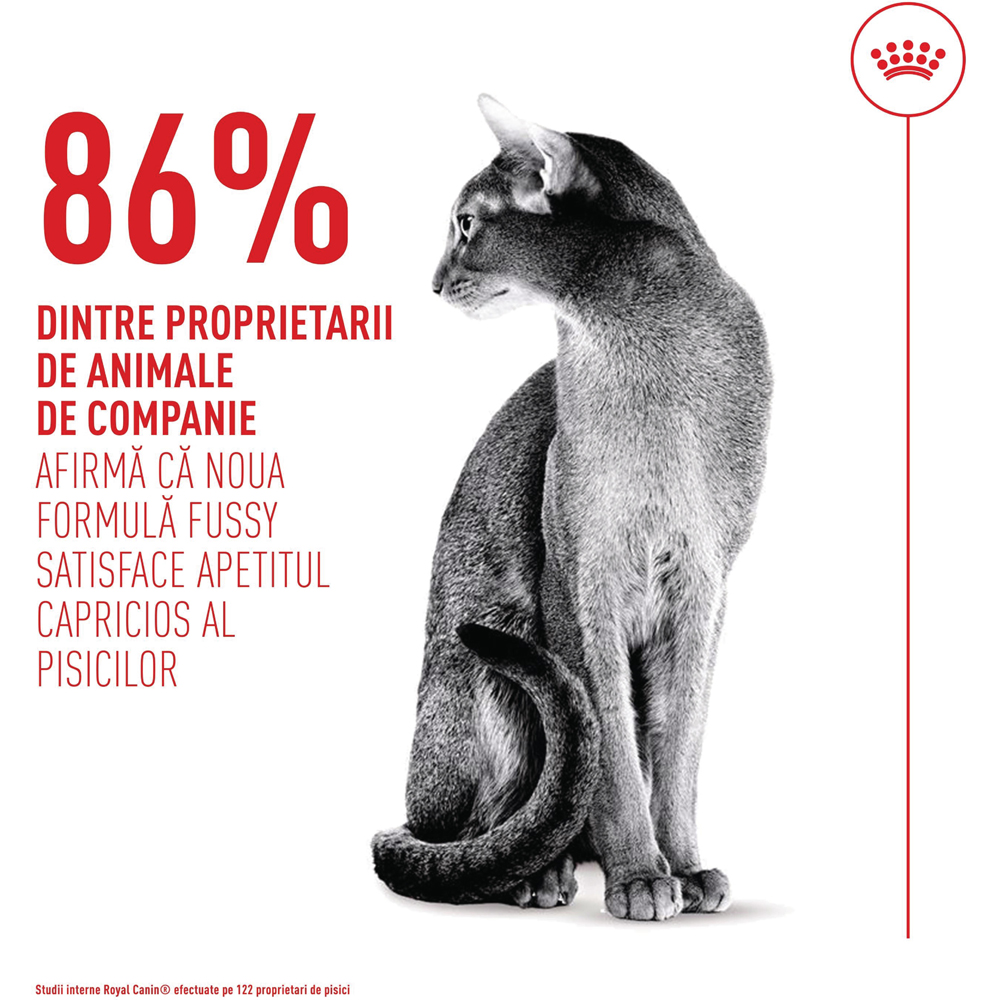 Hrana uscata pentru pisici ROYAL CANIN FHN Fussy, Adult, Pasare, 400 g