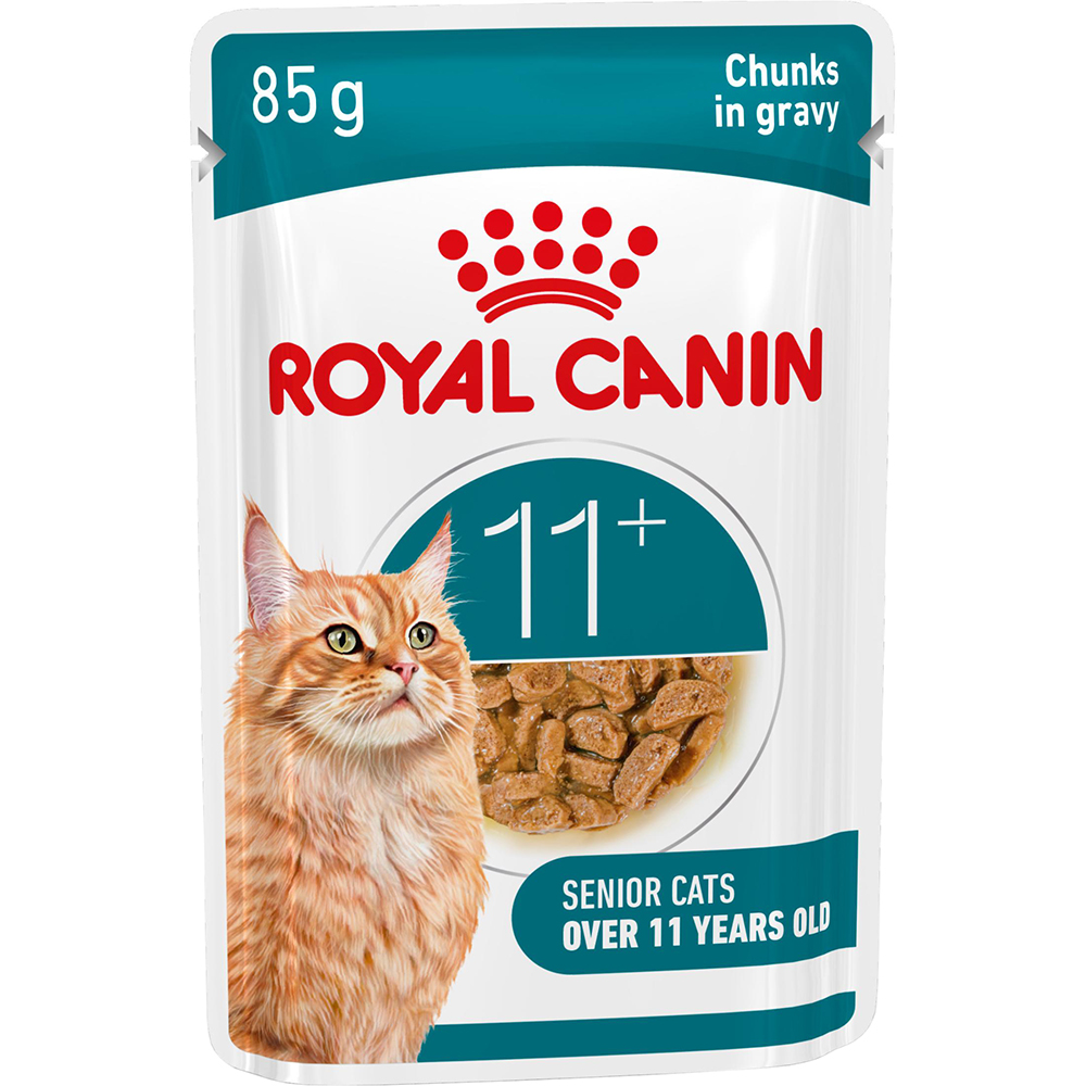 Hrana umeda pentru pisici ROYAL CANIN FHN Ageing 11+ Gravy, Senior, 85 g