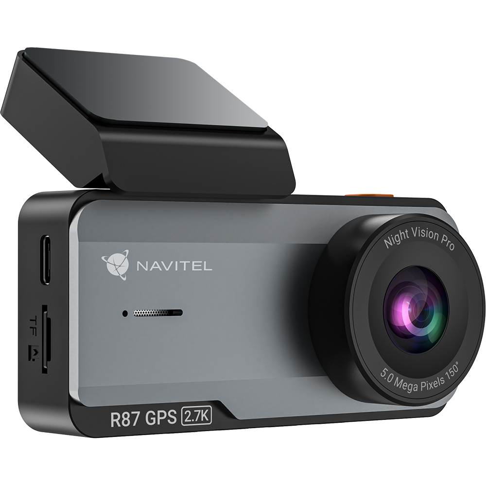Camera auto duala DVR NAVITEL R87 GPS, 4", 2.7K, Night Vision, G-Senzor