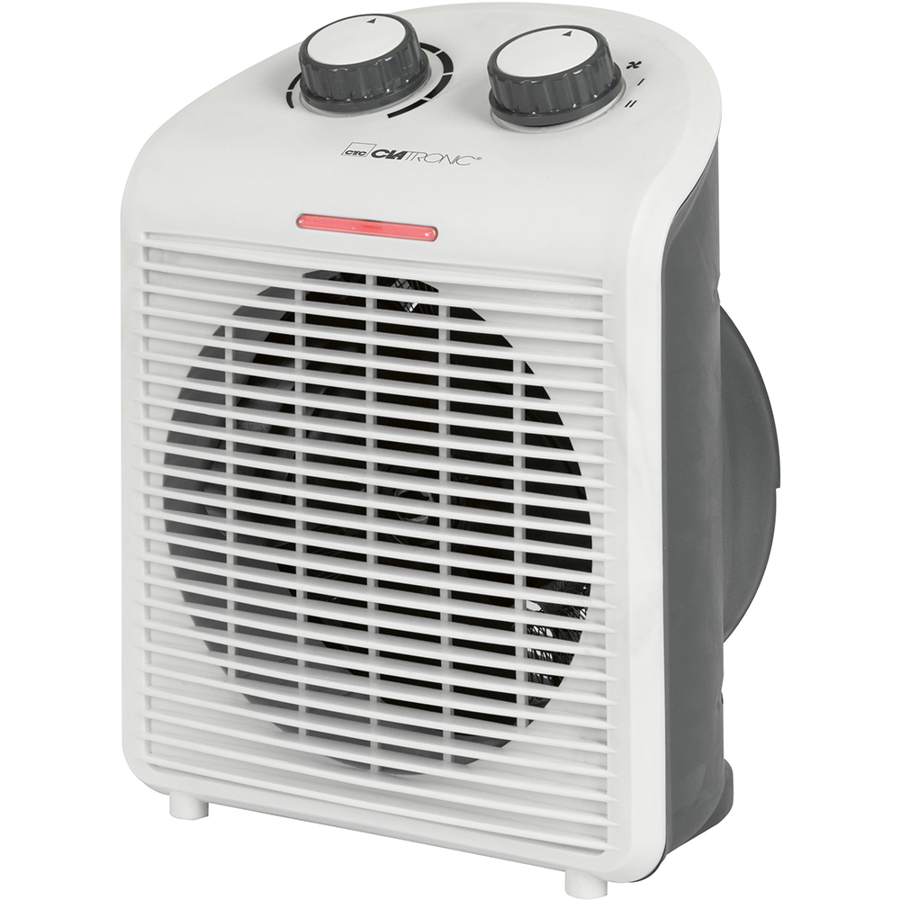 Aeroterma CLATRONIC HL3761, 2 trepte viteza, 2000W, argintiu