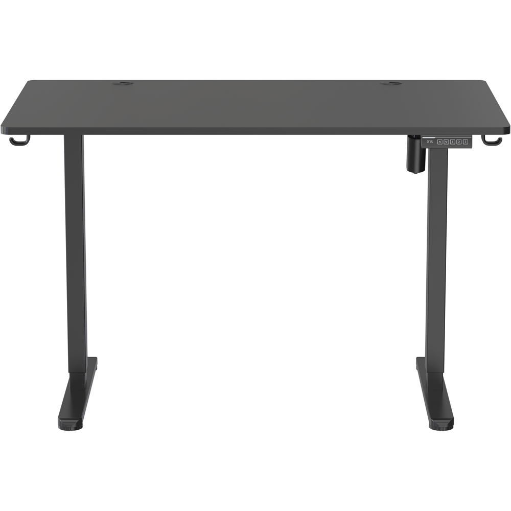 Birou Cinemount, PAL, 120 x 70 x 78-118 cm, negru
