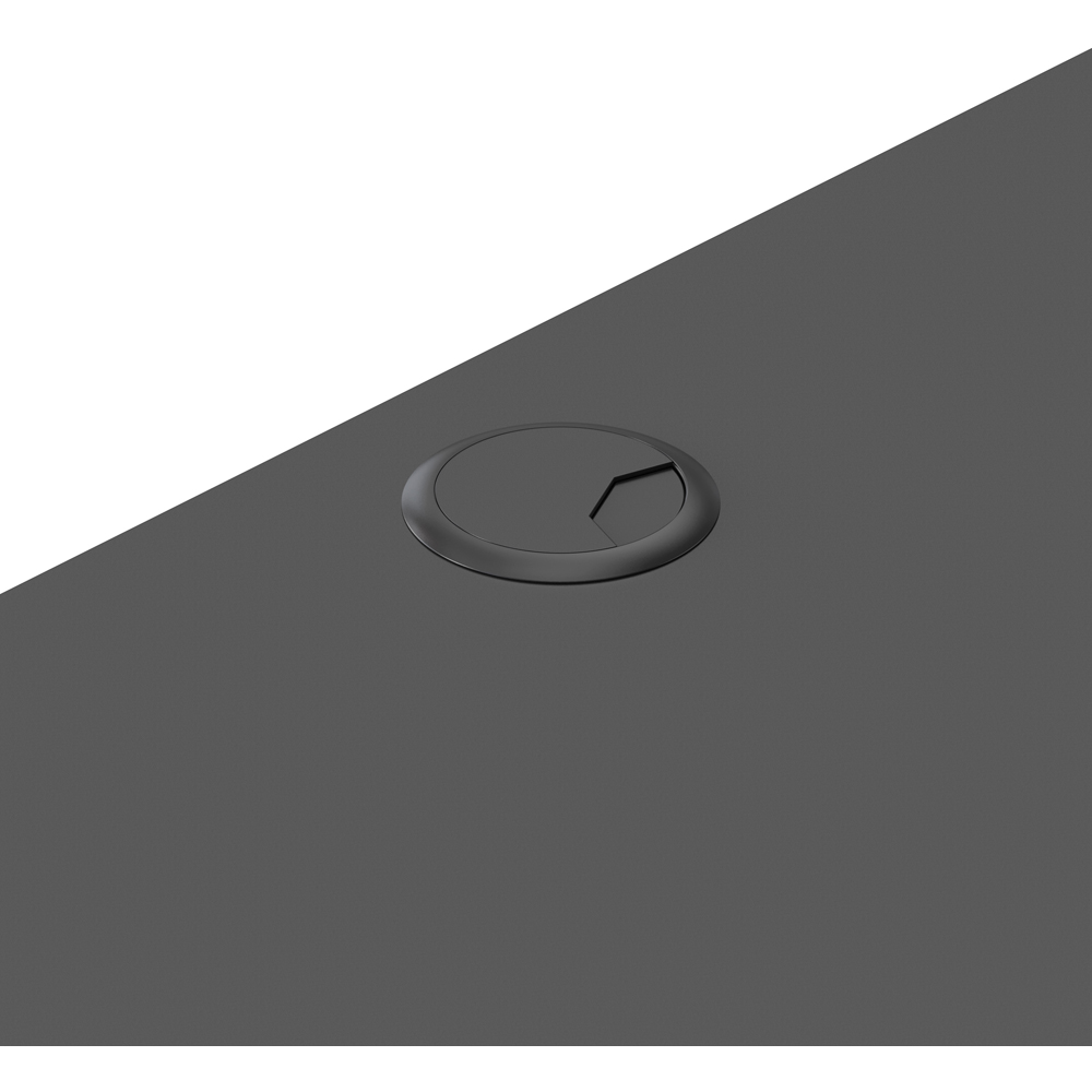 Birou Cinemount, PAL, 140 x 70 x 78-118 cm, negru